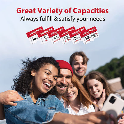 [] 64GB 2-Pack Micro SD Card, Camera Plus, Microsdxc Memory Card for Wyze, Video Camera, Security Camera, Smartphone, Fire Tablet, 4K Video Recording, UHS-I U3 A1 V30, 95Mb/S, with Adapter